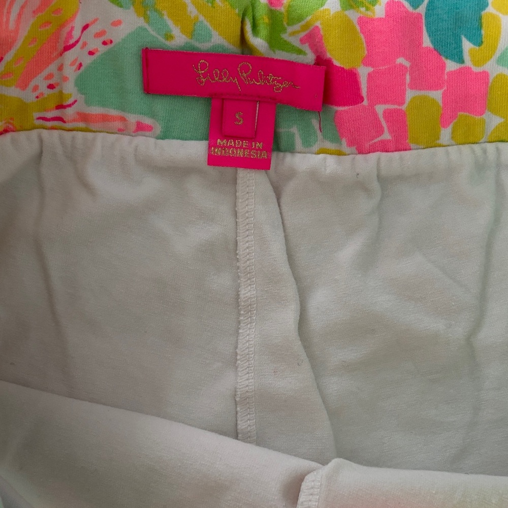 Lilly Pulitzer Bright Pink Multi Mini Skirt-Firm price - Picture 6 of 8